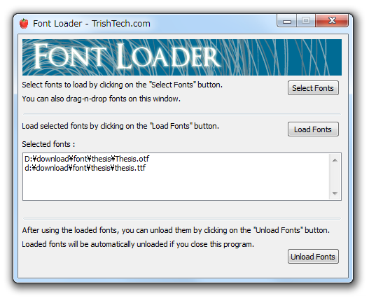 Font Loader