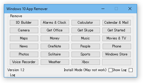 Windows 10 App Remover