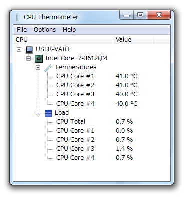 CPU Thermometer