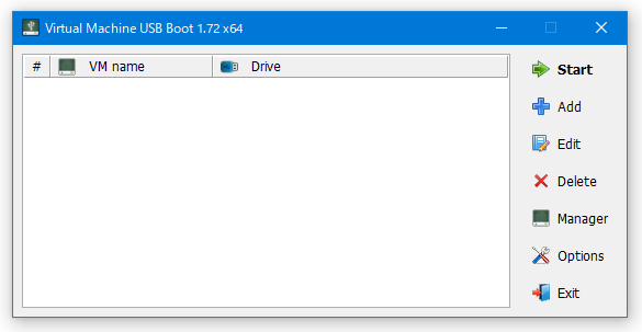 Virtual Machine USB Boot