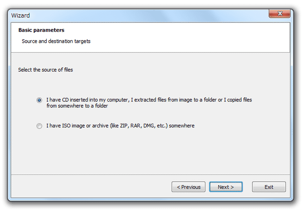 Basic parameters