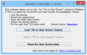 AutoPin Controller スクリーンショット