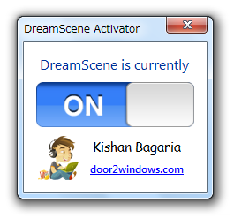 Windows 7 Dreamscene Activator のダウンロードと使い方 ｋ本的に無料ソフト フリーソフト