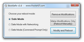 FoolishIT BootSafe スクリーンショット