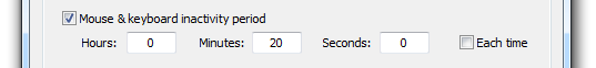 Mouse & keyboard inactivityperiod
