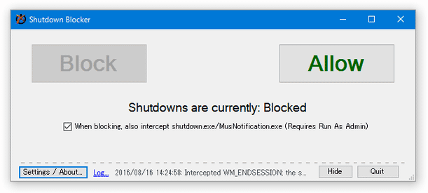 shutdownBlocker