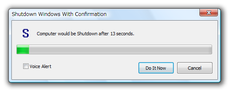 Shutdown Windows スクリーンショット
