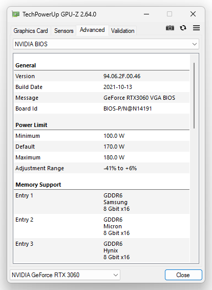NVIDIA BIOS