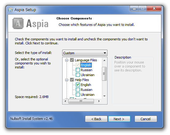 Choose Components