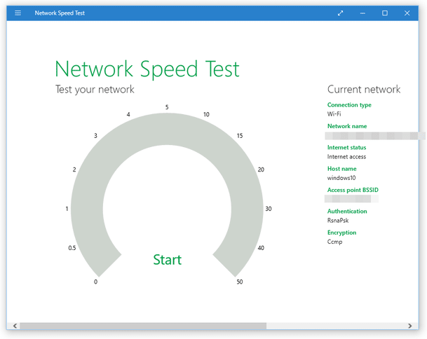 Network Speed Test