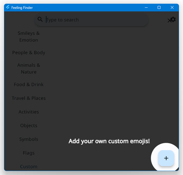 Add your own custom emojis!
