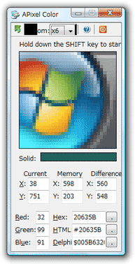 APixel Color スクリーンショット