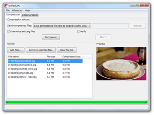 wxPackJPG スクリーンショット