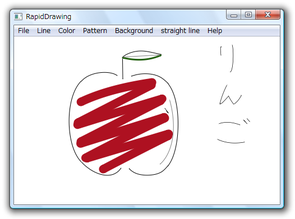 RapidDrawing スクリーンショット