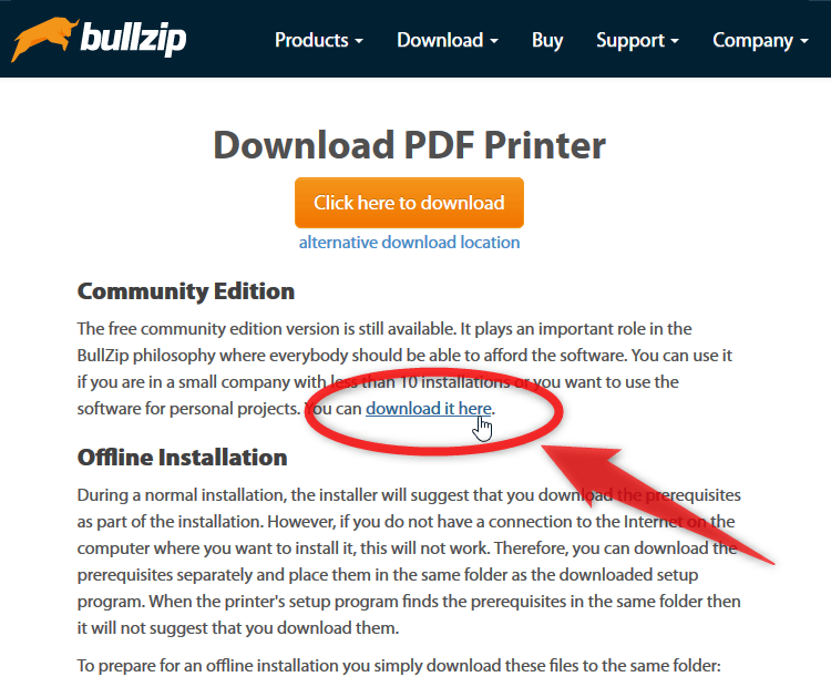 Bullzip PDF Printer のダウンロードと使い方 k本的に無料ソフト・フリーソフト