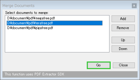 Merge documents