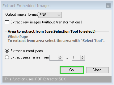 Extract Embedded Images