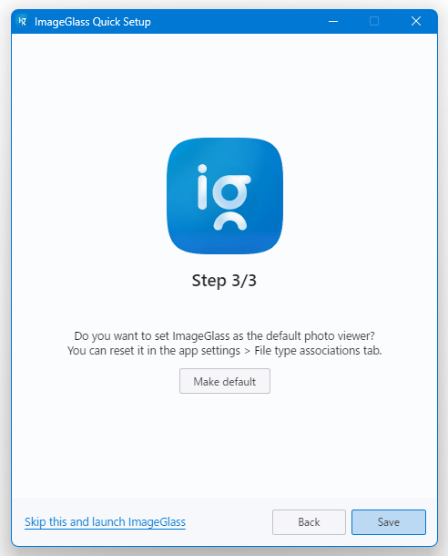 Set ImageGlass as Default Photo Viewer?