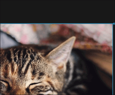 ドロップした画像が、キャンバスに登録された