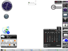 Yahoo ! ウィジェットエンジン スクリーンショット