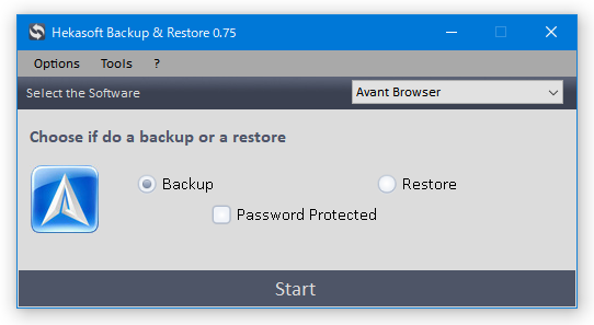 Hekasoft Backup & Restore