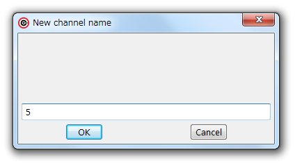 「New channel name