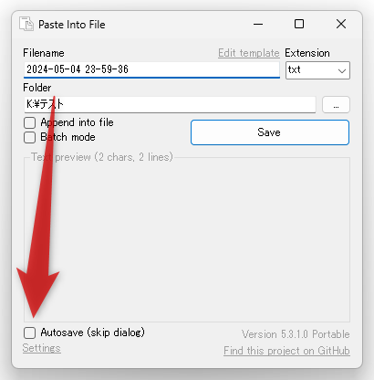 Paste Into File