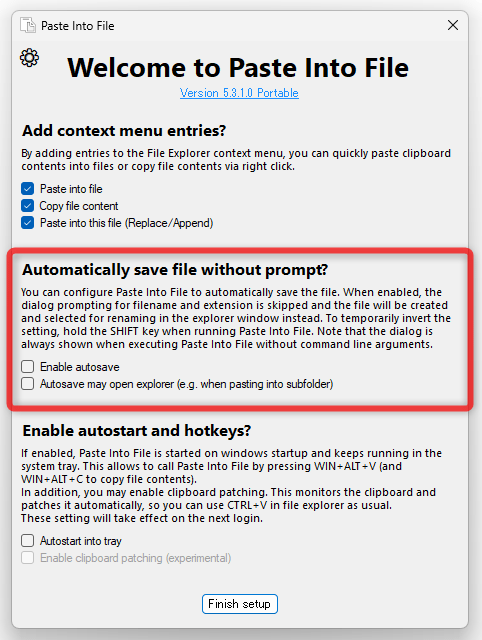 Automatically save file without prompt?