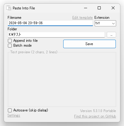 Paste Into File