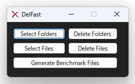 DelFast スクリーンショット