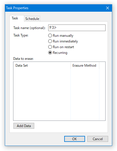 Task Properties