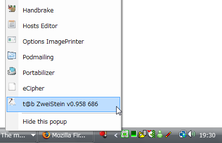 DeskTray スクリーンショット