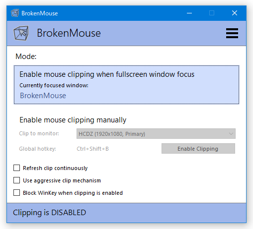 BrokenMouse