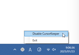 CursorKeeper