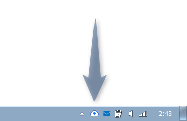 タスクトレイアイコン
