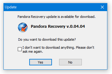 I don't want to download anything. Please don't ask me again