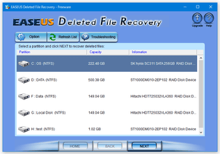 SoftPerfect File Recovery スクリーンショット