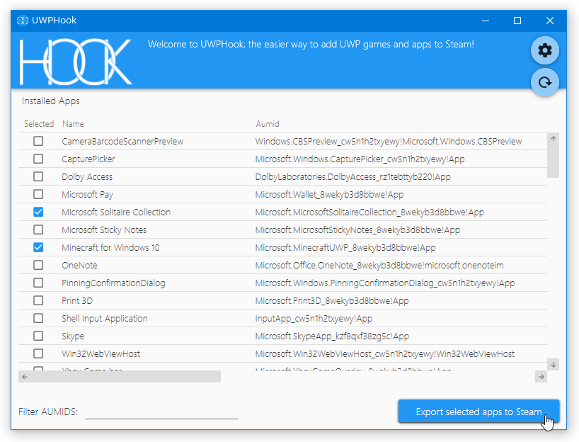 Uwphook のダウンロードと使い方 ｋ本的に無料ソフト フリーソフト