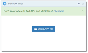 Pure APK Install スクリーンショット