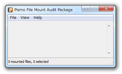 Pismo File Mount Audit Package